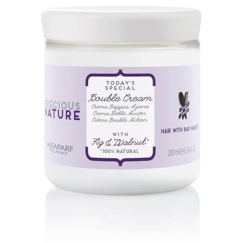 Precious Nature Double Cream for Damaged Hair with Walnut and Fig 200 ml