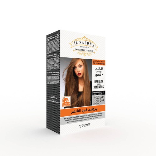 IL Salone Protein Straightening Kit With Linseed Oil
