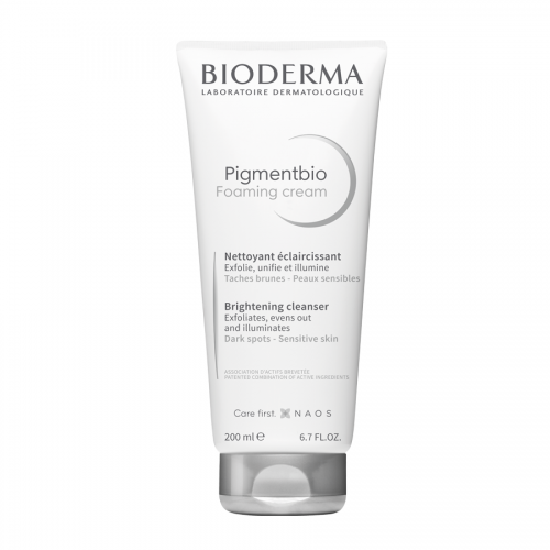 Bioderma Pigmentbio Foaming Cream Brightening Exfoliating Cleanser For Brightened Skin 200Ml