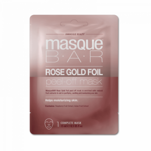 Masque Bar Metallics Foil Peel Off Mask (Rose Gold)