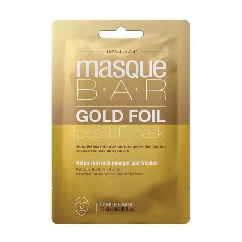 Masque Bar Metallics Foil Peel Off Mask (Gold)
