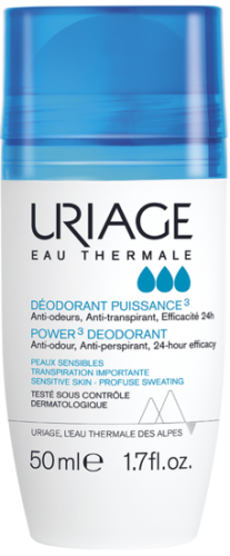 URIAGE DEODORANT PUISSANCE 3 ROLL-ON DEO (2+1) Kit