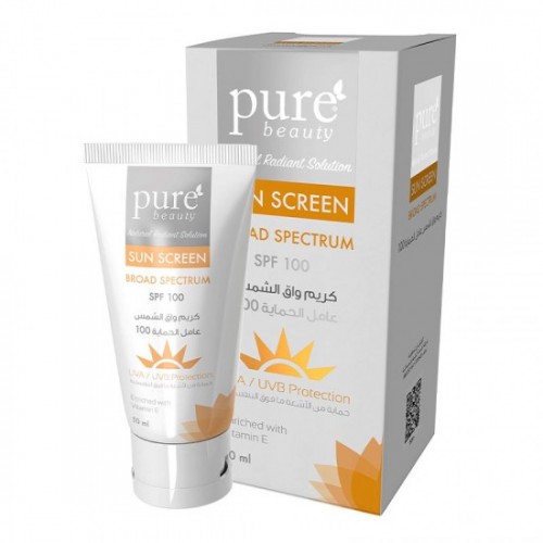 Pure Beauty Sunscreen Cream SPF100 50ml