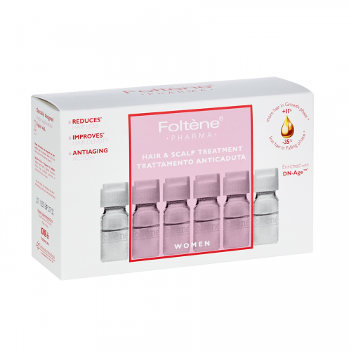 Foltene Hair Loss Ampoules for Women 12 Amp * 6 Ml
