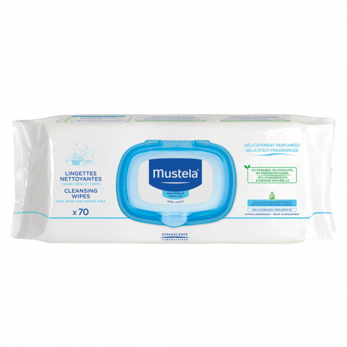 Mustela Dermo-Soothing Wipes 70 Unit