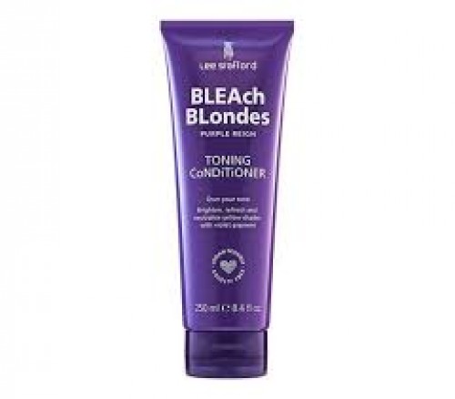 Lee Stafford Bleach Blondes Purble Regin Toning Shampoo 250ML