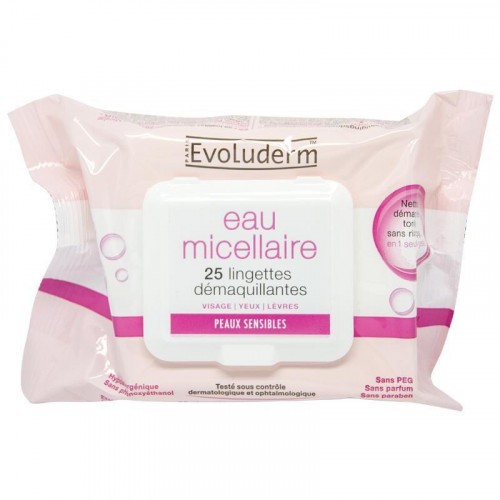 Treatab Evoloderm Micellar Deep Cleansing Makeup Remover Wipes