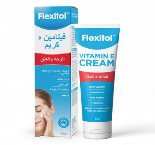 Flexitol Vitamin E Cream Face & Neck 85 g
