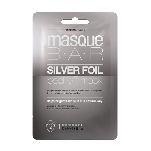 Masque Bar Metallics Foil Peel Off Mask (Silver)