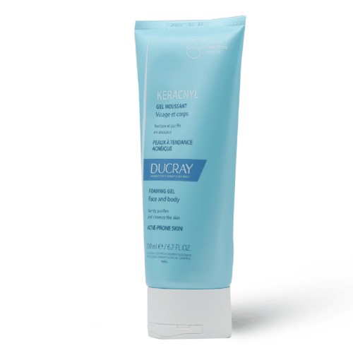 Ducray Keracnyl Foaming gel 200 ml Treatab Saudi beauty platform
