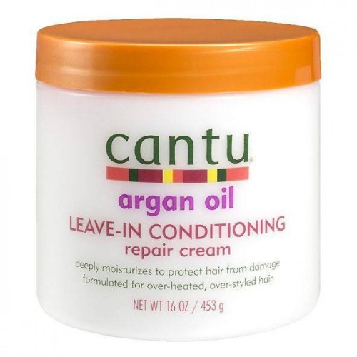 Cantu Argan Oil Leave In Conditioner Cream 453 Gm