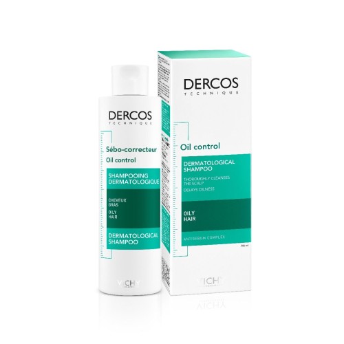 Vichy Shampoo Dercos Oil Control Treatment 200 ml