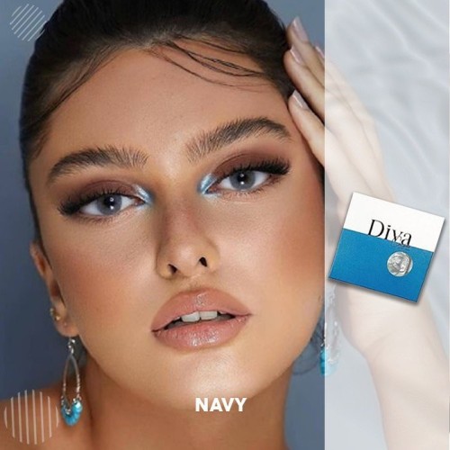 Diva Contact Lenses Navy