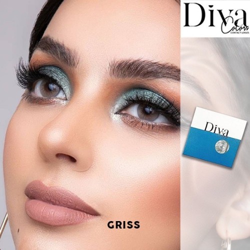 Diva Contact Lenses Gris