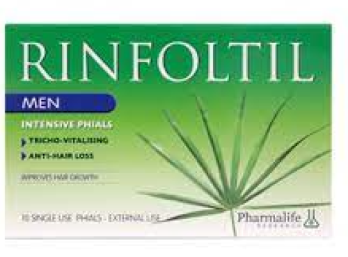 Rinfoltil Ampoules for men effective treatment for hair loss 10 * 10 ml