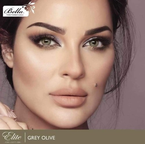 Bella Elite Grey Olive 2 lenses