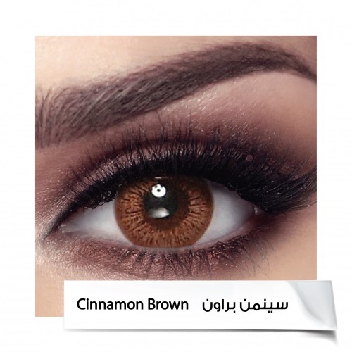 Bella Elite Cinnamon Brown 2 lenses