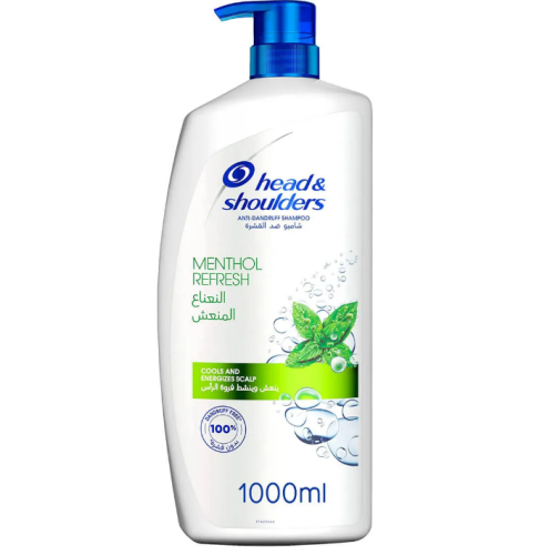 Head & Shoulders Shampoo With Menthol 1000 Ml