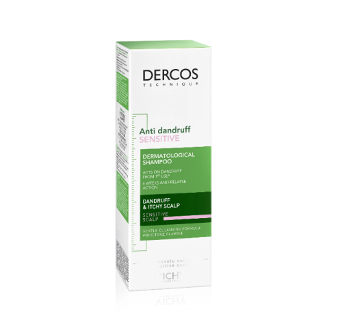 Vichy Dercos Anti Dandruff Shampoo for Sensitive Scalp 200mL