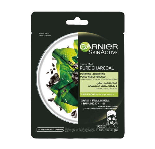 Garnier Active Charcoal Tissue Mask 28 Gm