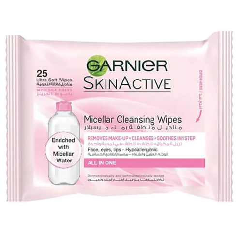 Garnier Cleansing Wipes For All Type Of Skin