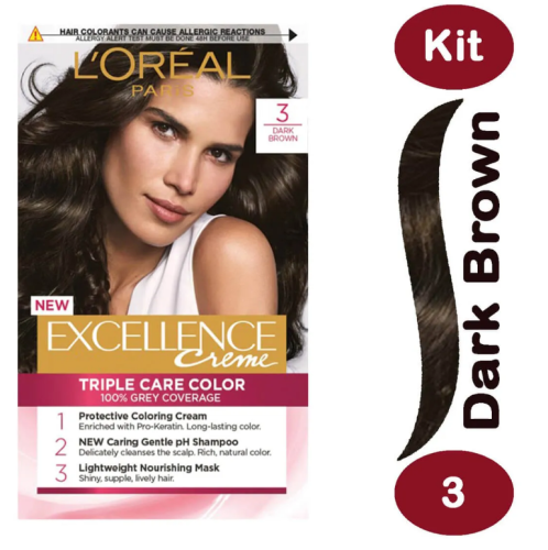 Meet Excellence Créme Dark Bases for Brassy Hair - L'Oréal Paris
