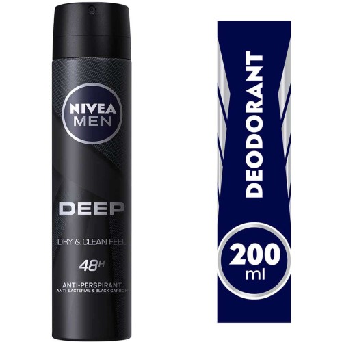 makkelijk te gebruiken Onderhoudbaar tennis Treatab - Nivea men antiperspirant spray deep 200ml