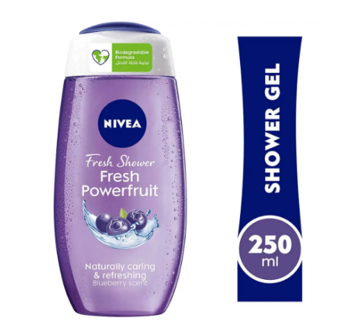 Nivea Fresh Powerfruit Shower Gel 250Ml