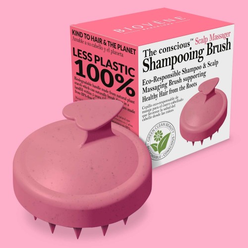 Biovene Scalp Shampoo Brush Pink color