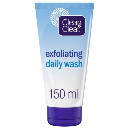Clean & Clear, Daily Wash, Exfoliating Face, 150ml