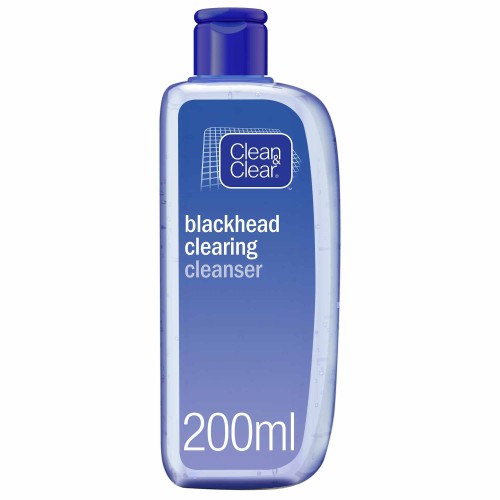 Clean & Clear, Daily Facial Wash, Blackhead Eliminating Fluid, 200ml