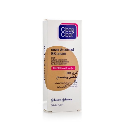 Clean Clear BB Cream Cover Correct Light 50 Ml