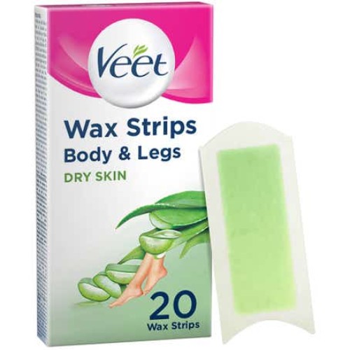 Treatab Veet Wax Strips For Dry Skin 20 pcs