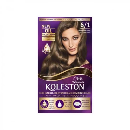 (Koleston Hair Color Extra Light Ash Brown Kit 6(1