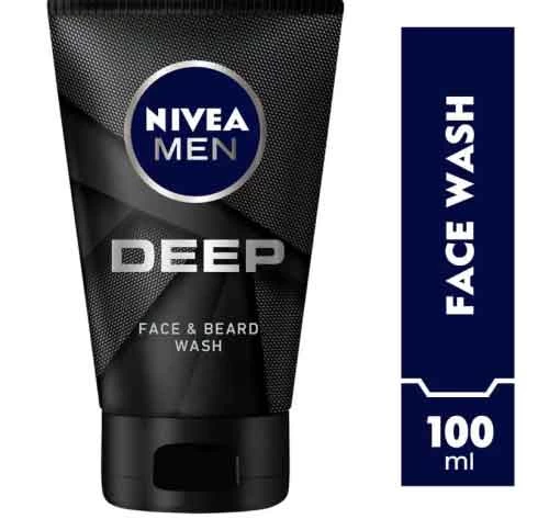 Nivea Men Deep Face - Beard Wash 100ml