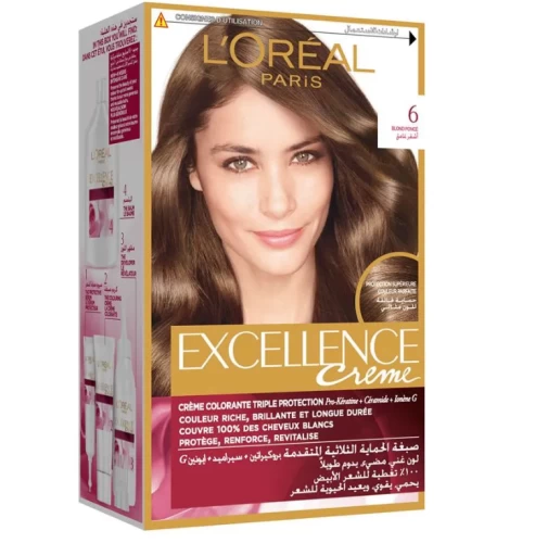 L'Oreal Excellence Hair Color Natural Dark Brown 6
