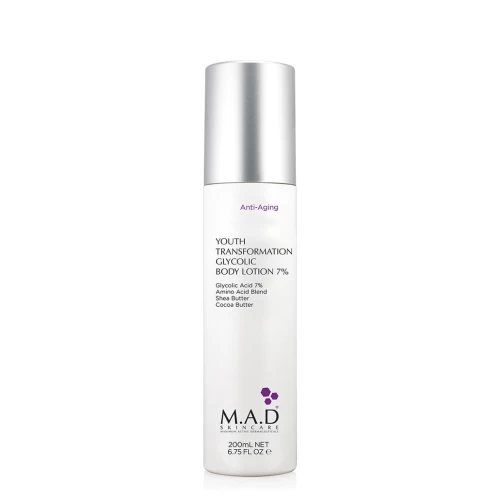 M.A.D Youth Transformation Glycolic Body Lotion 200ml