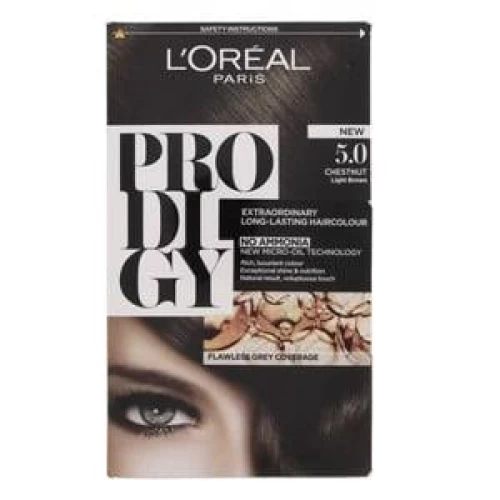 L'Oreal Prodigy Hair Coloring Chestnut Light Brown 5