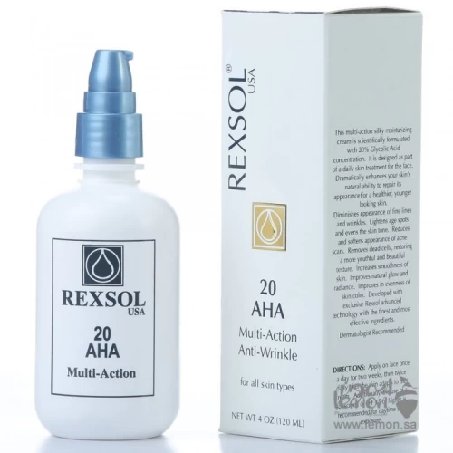 Rexsol Aha 20% Cream 120 Gm