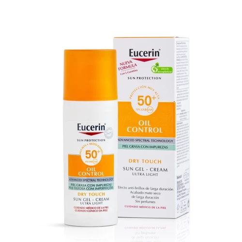 Eucerin Sunscreen Oil Control Gel Cream SPF 50+ 50 ml