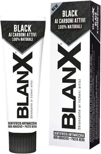 Blanx Toothpaste Activated Charcoal - Black - 75 Ml