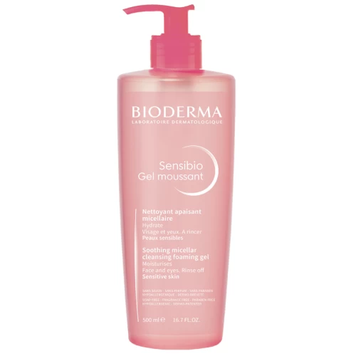 Bioderma Sensibio Gel Moussant For Sensitive Skin 500 ML