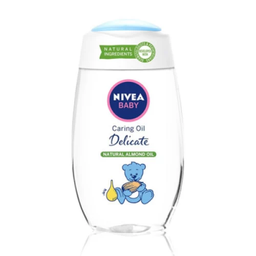 Nivea Baby Caring Oil Delicate Almond Oil 200Ml