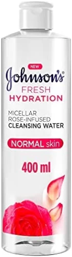 Johnson’s Micellar Water Cleanser Infused With Rose Water 400 Ml.