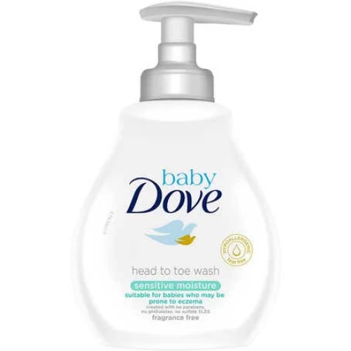 Dove Baby Head Toe Wash Sensitive Moisture 400ml