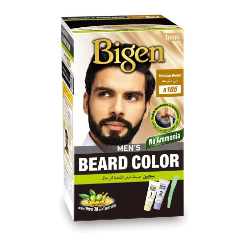 Bigen Hair Dye for Men’s Beard Medium Brown