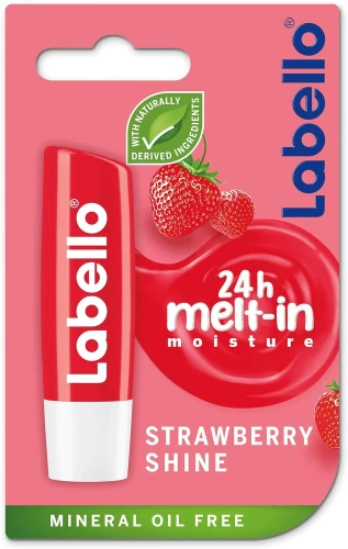 Labello Lip Care Balm Strawberry 4.8g