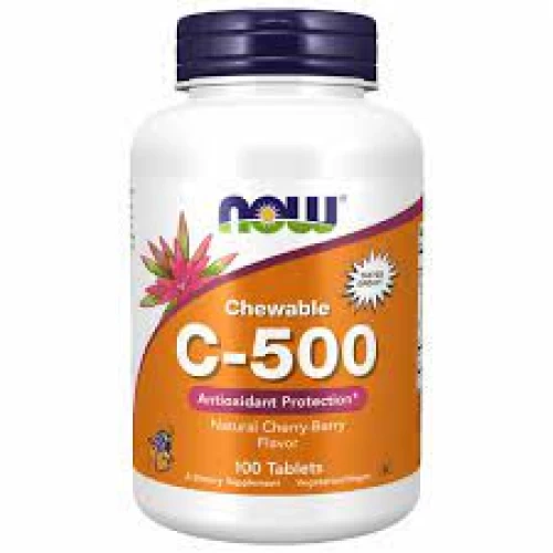 Now Foods Vitamin C500 100 Tablets