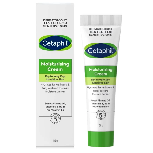 Cetaphil Moisturizing Cream For Dry to Very Dry 100 gm