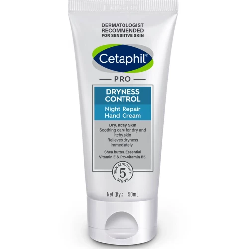 Cetaphil Pro Eczema Prone Skin Night Hand Repair Cream Tube 50ml